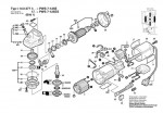 Bosch 0 603 277 642 PWS 7-125 E Combi-Angle Grinder 240 V / GB Spare Parts PWS7-125E